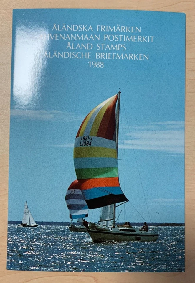 JUEGO Anuario Oficial ALAND 1988 MNH Como Nuevo. Las 6 estampillas Foto 1 de 4