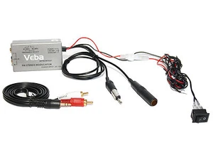 Car AUX input Wired FM Modulator transmitter Veba iPhone iPod MP3 Samsung HTC in - Picture 1 of 2