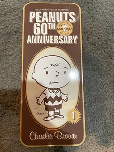 CHARLIE BROWN Dark Horse Figure PEANUTS STATUE 60 Years YOE STUDIO 565/650 Tin - Picture 1 of 3