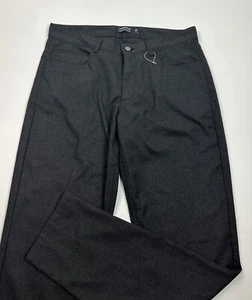 #268 Nordstrom Tech Smart Slim Fit Pants Size 33 Polyester blend - Picture 1 of 5