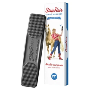 New! The Original STRIP HAIR GENTLE GROOMER FOR HORSES Blade-free grooming edge - Picture 1 of 5