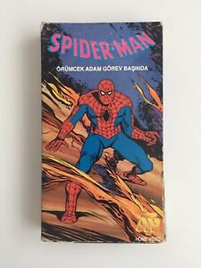 Spider-Man Turkish VHS PAL Tape