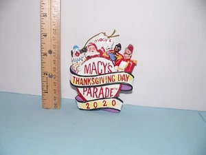 Kurt Adler Macy's Thanksgiving Day Parade 2020 Ornament Sammlerstück Santa Türkei - Bild 1 von 2
