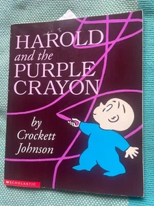 CROCKETT JOHNSON. HAROLD AND THE PURPLE CRAYON. PAPERBACK. 1999 - Picture 1 of 7