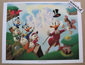 Impresión artística Carl Barks Kunstdruck: Return to Plain Awful - Scrooge, Donald Duck - Imagen 1 de 1