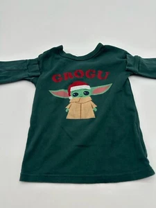 Gap Yoda Christmas Longs Sleeve Shirt Youth Boy Size 5 Graphic Print..#15451 - Picture 1 of 7