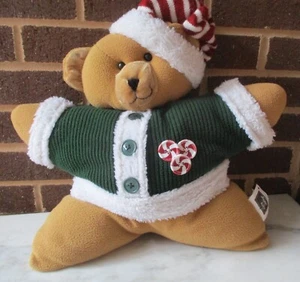 Almohada Oso de Peluche con Forma de Estrella Peluche 16" x 19" Felices Fiestas Kohls - Imagen 1 de 4