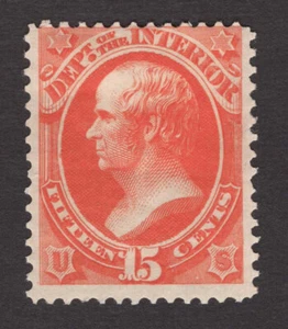 O21 - 15ct Interior Department - Mint Hinged - CV $200 - Picture 1 of 2