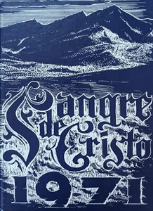 1971 Custer County High School Westcliff Colorado Sagre De Cristo Excellent Cond - Picture 1 of 3