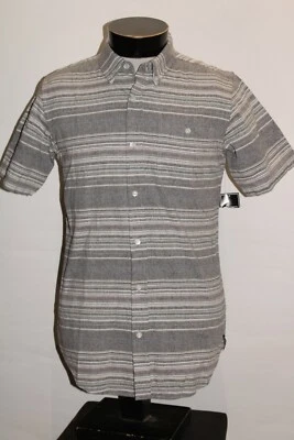 NEW NWT EZEKIEL Mens Small S Striped Button-up shirt Combine ship Discount - Image 1 of 2