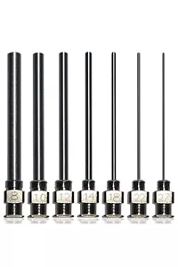12g Blunt Stainless Steel Tip Syringe Needle Cap Oil Glue Ink Dispensing Liquid - Picture 1 of 3