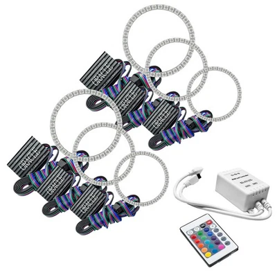 LED Halo Headlights Factory Surface Add On Custom Lights ColorSHIFT 2225-504 - Imagem 1 de 4