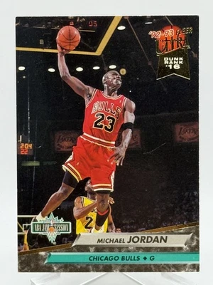 Michael Jordan 1992-93 Fleer Ultra NBA Jam Session #216 HOF 5 - Imagem 1 de 3