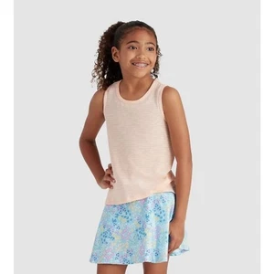 Camiseta sin mangas Freely Girls Ember cuello redondo en parfait melocotón grande $15 - Imagen 1 de 6