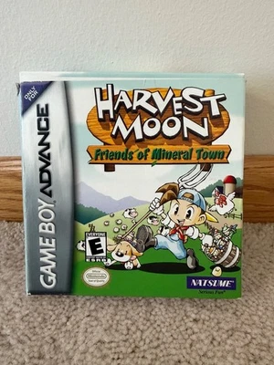 Harvest Moon Friends Mineral Town Auténtico Nintendo Game Boy Advance Foto 1 de 4