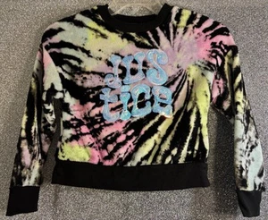 Justice Sequin Print Multi-color Pullover Long Sleeve In Size S (7/8) - Picture 1 of 10