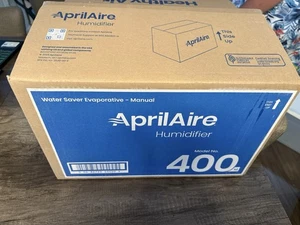 AprilAire 400M Whole-House Humidifier, Manual Water Saver Furnace Humidifier, - Picture 1 of 10