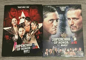 ROH Supercard Of Honor X Night 1 & 2 2016 DVD Ring Of Honor WWE AEW NXT TNA PWG - Picture 1 of 2