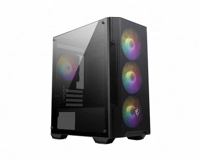 MSI Case PC Micro Tower micro ATX, Mini-ITX Nero - MAG Forge M100A - Immagine 1 di 4