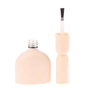 13ml Empty Nail Polish Glass Bottles With Brush Refillable Gel Contain Qo - Picture 1 of 10