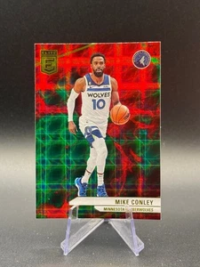 2023/24 Donruss Elite - Mike Conley 'Hyper Red and Green International' - #51 - Bild 1 von 2