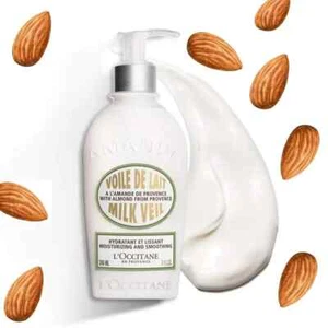 L'occitane en Provence Amande Milchschleier feuchtigkeitsspendend & glättend 8 oz/240 ml Neu - Bild 1 von 3