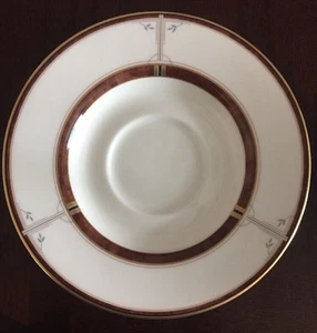 4er Set Untertassen - Mikasa Grandaire CAR34 - NEW MINT - Bone China - Bild 1 von 2