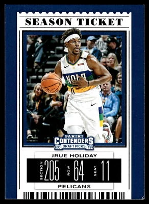 2019 Panini Contenders Draft Picks #23b Jrue Holiday NRMT or Better - Image 1 of 2