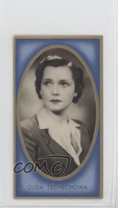 1936 Cigaretten Bilderdienst Bunte Filmbilder Series 1 Olga Tschechowa #211 1md