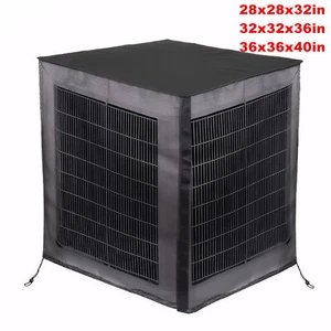 Air Conditioner Covers for Outside Breathable Full Mesh with Waterproof Top - Picture 1 of 9
