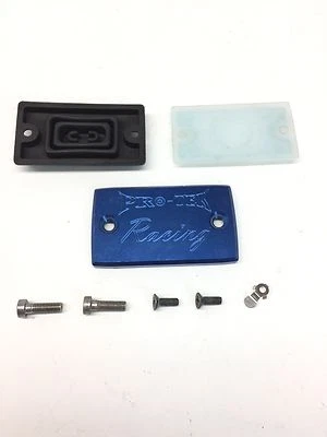 Suzuki Sv650 Sv 650 650s ProTek Anodized Blue Front Brake Master Cylinder Cover - Image 1 of 4