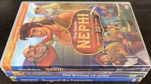 ANIMATED STORIES FROM THE BOOK OF MORMON - 3 DVDS - NEPHI, SAMUEL, BRO of JARED - Picture 1 of 1