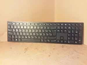 Dell KB3121Wp Wireless Keyboard UK QWERTY Layout Black-MISSING USB DONGLE. - Picture 1 of 10
