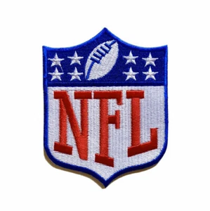NFL, National Football League GROSSE Logo-Patches. Bestickter Aufbügeln Aufnäher. - Bild 1 von 1