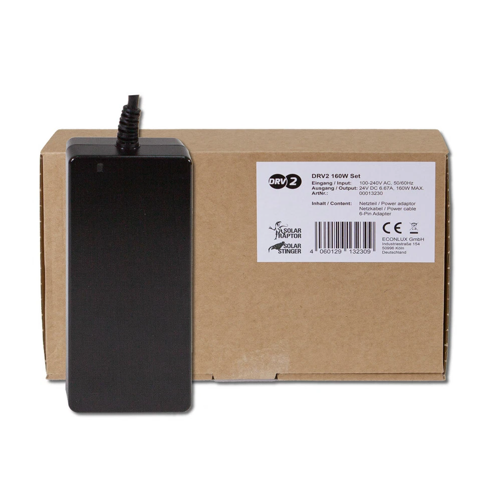 Econlux SolarStinger | SolarRaptor DRV2 - Modell: 160w