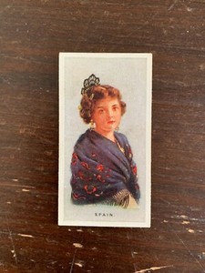 1920's Imperial Tobacco Children of All Nations #42 Spain - RARE & VINTAGE