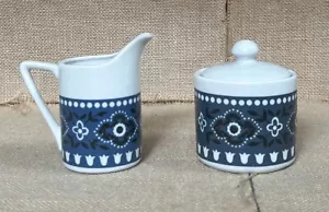 Conjunto de Sugar Bowl y Crema Bandana Floral Vintage Boho Hippie Fairy Grunge - Imagen 1 de 10
