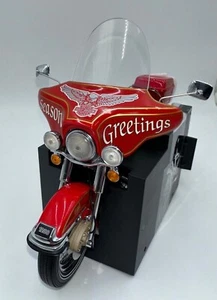 Franklin Mint Harley Davidson. Christmas Die Cast Motorcycle B11YZ57 7387/9900 - Picture 1 of 6