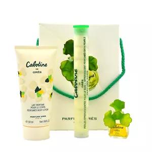 Gres Cabotine De Gres Gift Set Eau De Parfum Bath Pearls Parfumed Body Lotion - Picture 1 of 3