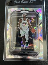 2022-23 Panini Prizm Buddy Hield Cracked Ice Prizm #95 Indiana Pacers B314