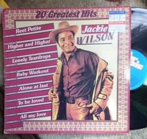 JACKIE WILSON 20 greatest hits  BR MUSIC RECORDS. - Picture 1 of 1