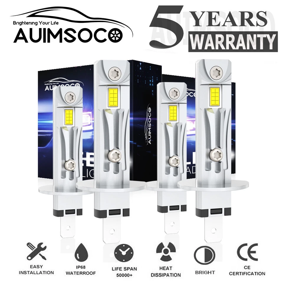 Faros LED blancos xenón para Honda Prelude Coupe 1997 1998 1999 2000 2001 Foto 1 de 4