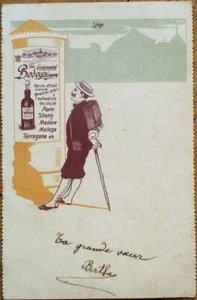 Wine Advertising 1902 Postcard: Continental Bodega Co.- Port/Sherry/Malaga/Porto - Picture 1 of 1