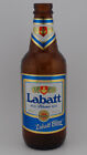 Labatt Bleue Quebec Canada, Empty 341mL Embossed Beer Bottle w Cap, French Label