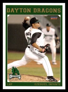 2011 Choice Dayton Dragons Ezequiel Infante #13 Dayton Dragons