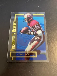 1996 COLLECTOR'S EDGE PRESIDENT'S RESERVE #374 JERRY RICE!! MINT!! $1 SHIPPING! - Picture 1 of 2