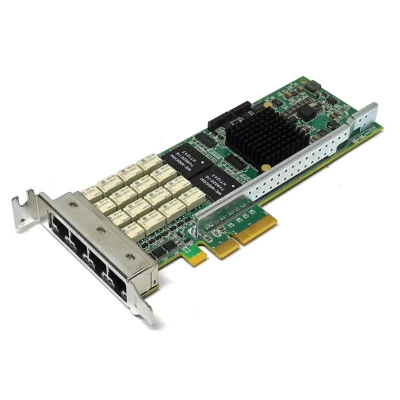 Silicom PE2G4BPI35L-SD Quad-Port PCIe x4 Gigabit Ethernet Bypass Server Adapter - Bild 1 von 3