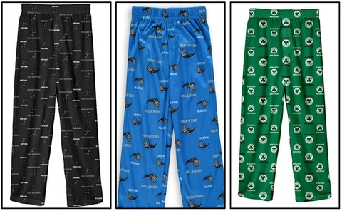 NBA Boy Pajama Pant Boston Celtics, Orlando Magic, San Antonio Spurs Cover
