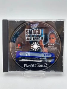 PlayStation 2,PS2 :WWF SmackDown Just Bring It -DISC Only - Picture 1 of 5