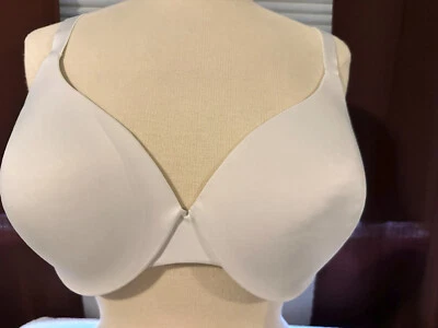 JOCKEY WHITE BRA, SIZE 42C, UNDERWIRE, LIGHTLY LINED - Image 1 of 4
